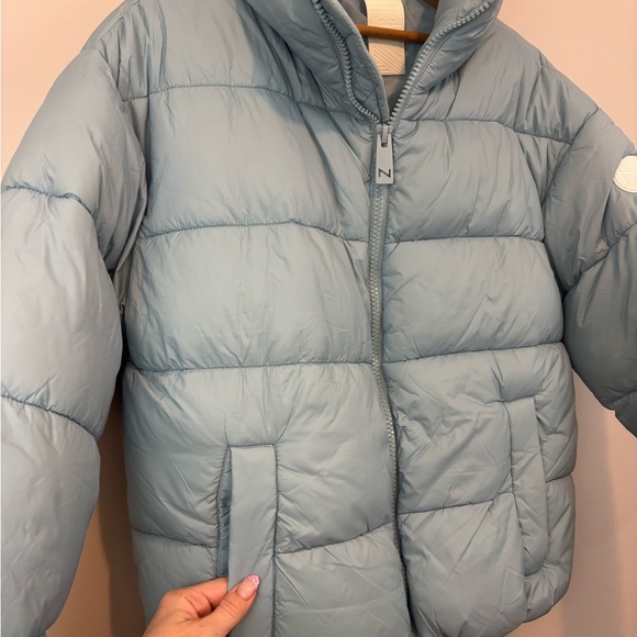 Noize Women's Avalon Light Blue Puffer Jacket - Picture 2 of 5